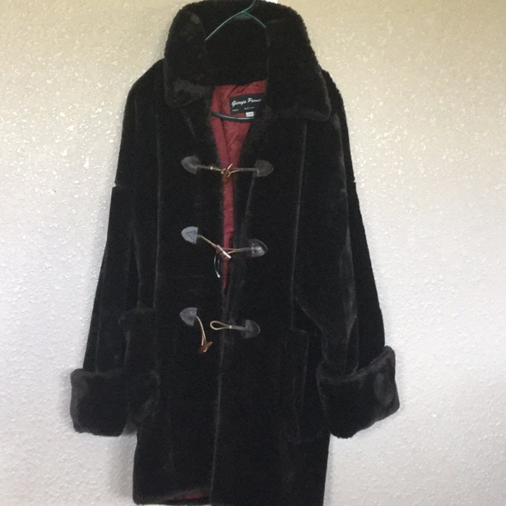 Giorgio Parnucci Faux Fur Vintage Coat